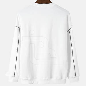 Sweat-shirt uni et ample de meilleure qualité pour hommes, nouveau design unisexe prix de gros sweatshirts à capuche - Product Image 2