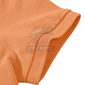 Camiseta polo de color sólido para mujer adulta, talla grande, camiseta polo para verano, camisetas polo hechas en Pakistán - Product Image 5