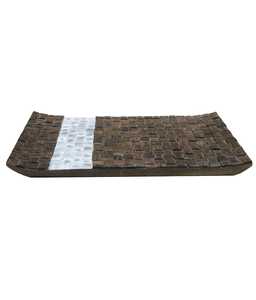 Bandeja de madera con Incrustaciones de nácar Premium diseñada para regalos árabes, uso festivo de Ramadán y decoración de eventos de bodas - Product Image 1