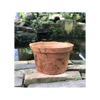 Mini pot en fibre de coco fabriqué au Vietnam 100% pot en fibre de coco en matériau naturel pour fleurs du Vietnam