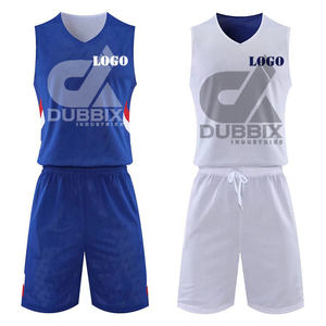 Ensemble de maillot de basket-ball pour jeunes de haute qualité, double face, beige, maille respirante, sans manches, uniforme pour enfants pour les sports d'été - Product Image 2