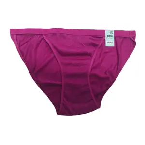 Essentials Dames Katoenen String Bikini Ondergoed, Pak Van 6 Slipjes | | G String String Sexy Panty