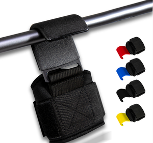 GAF - Gancho de Potencia para Levantamiento de Pesas con Correas de Neopreno para Ejercicio, Gimnasio, Fitness, Producto de Seguridad - Product Image 5