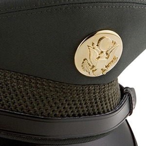 หมวกขนสัตว์สีดำปักลายพร้อมหมวกปักแนวยุทธวิธีหมวกแก๊ปมีปีกอุปกรณ์เสริมเครื่องแบบ - Product Image 3