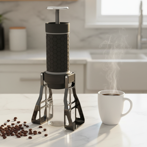 Machine à <span class=keywords><strong>café</strong></span> à pression manuelle, machine à extraction d'espresso à pression manuelle portable, pour la maison - Product Image 5