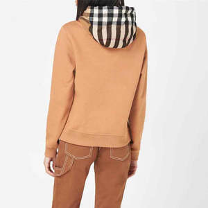 Gran oferta 100% vestidos de mujer de talla grande, suéter de punto a rayas con cabeza y cuello alto para mujer, sudadera de punto de Cachemira con capucha - Product Image 5