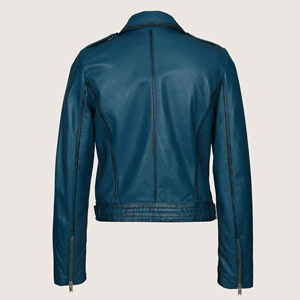 Chaqueta de piel auténtica de alta calidad OEM de último diseño, logotipo personalizado y diseño aceptado, chaqueta bomber de piel de vaca - Product Image 4