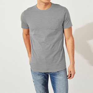 Alta calidad 100% algodón al por mayor llanura hombres camisetas Logotipo de impresión personalizada buena calidad camiseta para hombre - Product Image 1