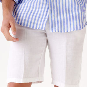 Bermuda élégant pour hommes sont parfaits pour un look décontracté et à la mode pendant les mois d'été - Product Image 5