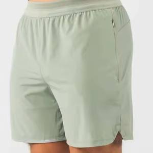 กางเกงขาสั้นเล่นยิมของผู้ชายกางเกงวิ่งออกกำลังกายผ้าโพลีเอสเตอร์ดีไซน์แบบลำลอง - Product Image 6