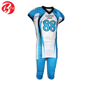 Custom Youth American <b>football</b> Tops Tackle Twill Embroidered and Sublimated American <b>Football</b> Jersey - Product Image 5