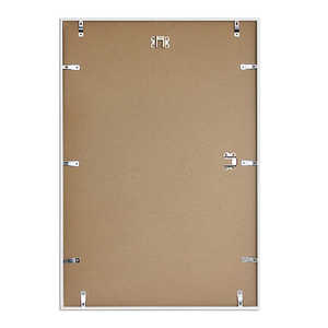 Marco de Plástico Blanco Simple para Póster DIN A2, 42 x 59.4 cm, Marco para Fotos con Vidrio, Madera, Papel PS, Tamaño Personalizado, Decorativo - Product Image 3