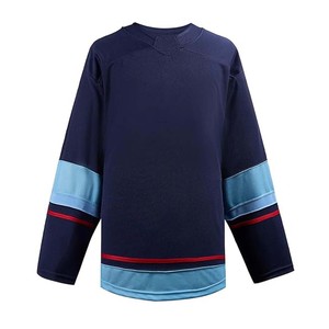 Jersey de hockey sobre hielo de equipo personalizado, jersey de hockey sobre hielo personalizado con bordado sublimado para hombre - Product Image 1