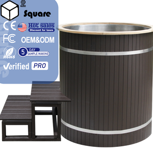 Spa de bien-être extérieur économique <span class=keywords><strong>piscine</strong></span> plongeante froide douche à vidange rapide à économie d'énergie pour la récupération musculaire bain de glace - Product Image 1