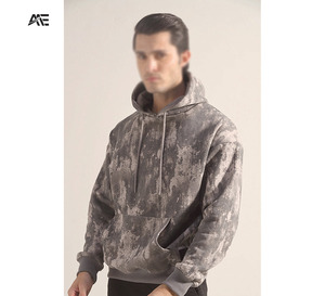 เสื้อฮู้ดดี้ผ้าฟลีซ 300 กรัม ทรงปกติ ผ้าฝ้ายออร์แกนิค 100% สไตล์วินเทจ แนวสตรีท  ซิปหน้า  งานพิมพ์ลายนูน  ป้องกันรอยยับ - Product Image 1