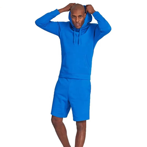 เสื้อมีฮู้ดสำหรับผู้ชายเสื้อมีฮู้ดผ้ากำมะหยี่ปักโลโก้สีสดใส2025ออกแบบได้ตามต้องการ - Product Image 4