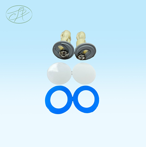 Siège de toilette rond moderne en plastique PP OEM à fermeture lente, options de couleur personnalisées, pour salle de bain - Product Image 5