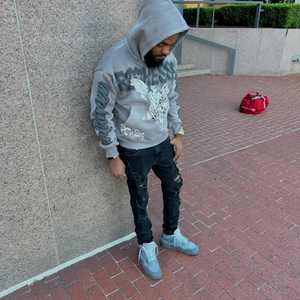 Ropa de invierno para hombres Sudaderas con capucha casuales de color sólido Sudaderas CON CAPUCHA DE MODA Sudaderas con capucha ajustadas para hombres - Product Image 3