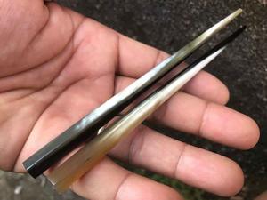 กิ๊บติดผมทำจากเขาควายขัดเงาสำหรับผู้หญิง ไม้จัดแต่งทรงผมจากเขาควาย อุปกรณ์เสริมจากธรรมชาติ - Product Image 5