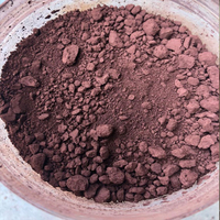 Approvisionnement de poudre de colorant de Brown d'oxyde de fer, colorant concret de ciment de brique de couleur