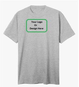 Vente directe d'usine de haute qualité t-shirt 100% coton Logo personnalisé t-shirt en gros 100% coton blanc séchage rapide t-shirt - Product Image 1