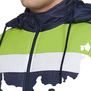 เสื้อแจ็คเก็ตพัฟเฟอร์ลำลองคุณภาพสูงสำหรับทุกเพศ แบรนด์ OEM แขนยาว คอตั้ง สไตล์สตรีทแวร์สำหรับฤดูหนาว สีพื้น - Product Image 4