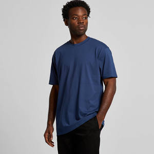 OEM Hommes de Blanc Ordinaire-Fit T-shirts Pour Hommes Personnalisé Printemps Plaine Vierge Street Wear T-shirt Pour Hommes - Product Image 5