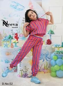 Ensemble T-Shirt à manches courtes pour bébé fille, haut évasé à imprimé Floral, pantalon à cloche - Product Image 4