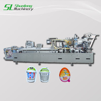 Machine d'emballage sous blister automatique pour œufs Kinder Joy SL-480D | Ensemble de remplissage, de scellage et de découpe pour chocolat, haricots de chocolat et jouets pour usine