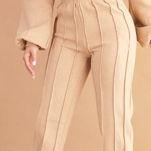 ชุดสเวตเตอร์แบบสวมหัวมีฮู้ดแบบสวมหัวผ้าขนแกะคอตตอน100% ชุดวอร์มซักความยาวผ้าแจ็คการ์ด3D กลับมีฮู้ดสำหรับฤดูหนาว - Product Image 4