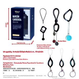 Portachiavi Personalizzati a Forma di Gardenia, Gadget Promozionali, Moschettoni e Portachiavi - Product Image 2