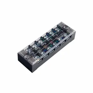 Terminal Block In Case Electrical 25A With Screw 6 Pairs Terminal Block Connector IP20 High Quality