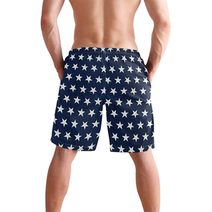 Summer Trendy Eco Friendly Men's Casual Shorts Printed Drawstring Men Basketball Trunks Sportswear Sublimation Shorts Men - Product Image 4