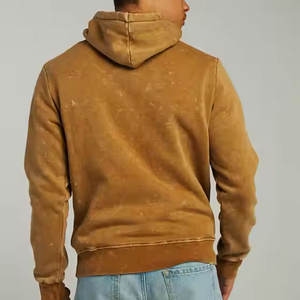 Nouveau Style Design Personnalisé Sun Faded Hoodies Hiver Logo Personnalisé Polaire Respirant Coton Mélangé Street Wear - Product Image 2