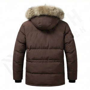 Nouvelle veste parka classique à capuche pour homme confortable 2025, parka personnalisable de qualité supérieure - Product Image 2
