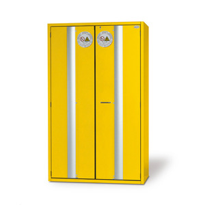 asecos Armadio per Materiali Pericolosi Ignifugo GF 1201, 3 Ripiani, Giallo, One-Touch - Product Image 3