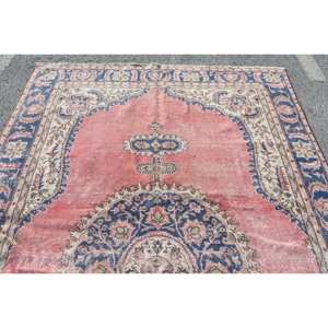 พรมขนแกะสี่เหลี่ยมสไตล์ตุรกีขนาดใหญ่6.6x10.5ฟุตสำหรับตกแต่งห้องโถง - Product Image 5