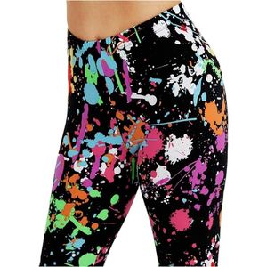 Leggings pour femmes grandes tailles, de haute qualité, en élasthanne/polyester, couleur unie, cordon de serrage, taille haute, personnalisable, vêtements de sport pour la salle de sport - Product Image 5