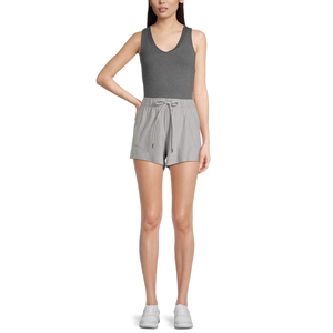 Pantalones cortos de mujer moda Streetwear verano señoras Casual Color sólido entrenamiento poliéster ropa atlética Fitness pantalones cortos para mujer - Product Image 2