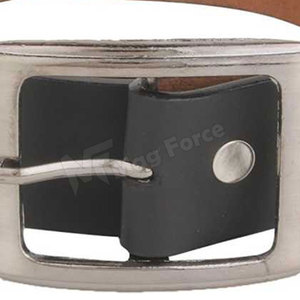 Ceinture en cuir vintage au design populaire, légère, extensible, durable, décontractée, camouflage, écologique, avec boucle à ardillon tressée - Product Image 6