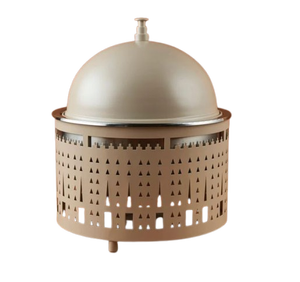 Réchauffeur de nourriture d'acier inoxydable d'or de conception moderne pour la caractéristique durable en métal de Ramadan - Product Image 3