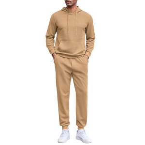 Conjunto Deportivo de 2 Piezas para Mujer, Informal, con Capucha, de Felpa, 100% Algodón - Product Image 1