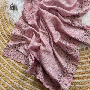 ชุดส่าหรีผ้าไหม vichitra เนื้อนุ่มออกแบบให้เข้ากับชุดทำงานพิมพ์ลายดิจิตัล - Product Image 1