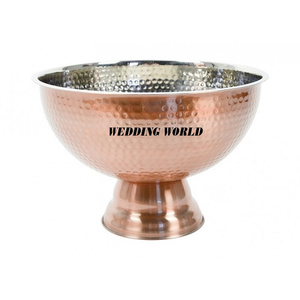 Tazón de Metal de diseño personalizado, tazón de mesa de forma redonda, acabado plateado, venta al por mayor, nuevo tazón de Chocolate de Metal - Product Image 6