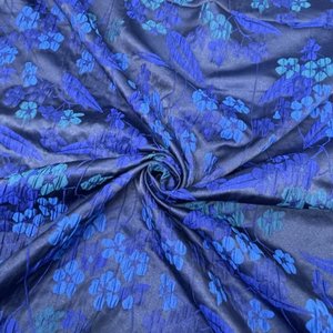 100% Polyester Brocart Satin Tissu Stretch Jacquard Tissu pour Robe - Product Image 6
