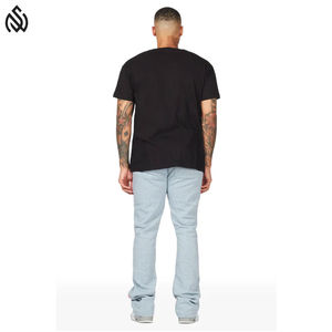 กางเกงจ็อกเกอร์ผ้านุ่มใส่สบายสำหรับผู้ชายกางเกงวิ่งโลโก้ปักแบบกำหนดเองลายว่างเปล่า - Product Image 6