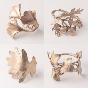 BEST High quality brass and aluminium High-<b>end</b> Wedding Banquet Decorations Napkin Ring whole sale and rose round napkin ring... - Product Image 2