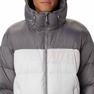 แจ็กเก็ตปลาปักเป้าน้ำหนักเบาแบบคลาสสิกมีซิปเต็มตัวคอตั้งวิธีการทอผ้าแบบนอนวูฟเวน - Product Image 4