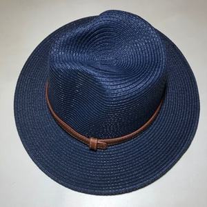 Chapeau Fedora en paille - Chapeau Fedora en paille respirant décontracté d'été, fabricant personnalisé - Product Image 3