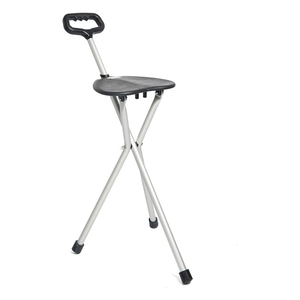 Canne de marche pliable en aluminium avec siège pour personnes âgées handicapées - Product Image 4
